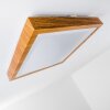 Plafonnier Sora Wood LED Bois clair, 1 lumière