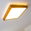 Plafonnier Sora Wood LED Bois clair, 1 lumière