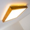 Plafonnier Sora Wood LED Bois clair, 1 lumière