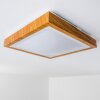 Plafonnier Sora Wood LED Bois clair, 1 lumière