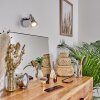 Applique murale Morges LED Chrome, 1 lumière