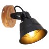 Applique murale Globo GÜNTHER Noir, 1 lumière