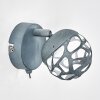 Applique murale Covane LED Gris, 1 lumière
