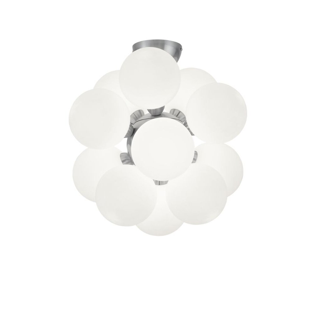 Plafonnier Trio Leuchten ALICIA Nickel mat, 12 lumières main product photo