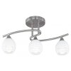 Plafonnier Trio 6056 Chrome, Nickel mat, 3 lumières
