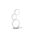 Lampe de table Trio-Leuchten Rondo LED Argenté, 1 lumière