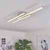 Plafonnier Mohlin LED Nickel mat, 3 lumières