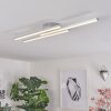 Plafonnier Mohlin LED Nickel mat, 3 lumières