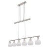 Suspension Globo OLLI Nickel mat, 6 lumières Suspension Globo OLLI Nickel mat, 6 lumières