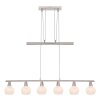 Suspension Globo OLLI Nickel mat, 6 lumières Suspension Globo OLLI Nickel mat, 6 lumières