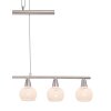 Suspension Globo OLLI Nickel mat, 6 lumières Suspension Globo OLLI Nickel mat, 6 lumières