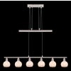 Suspension Globo OLLI Nickel mat, 6 lumières Suspension Globo OLLI Nickel mat, 6 lumières