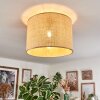 Sabadim Plafonnier beige, Écru, 1 lumière