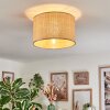 Sabadim Plafonnier beige, Écru, 1 lumière