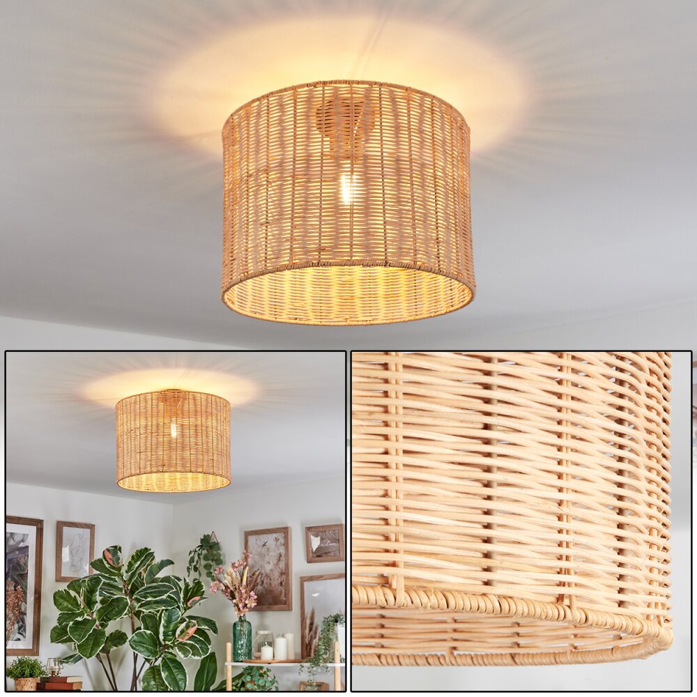 Cavaca Plafonnier Écru, 1 lumière main product photo