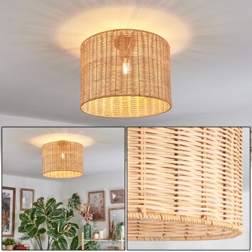Cavaca Plafonnier Écru, 1 lumière