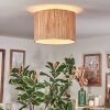 Bongal Plafonnier beige, Écru, 1 lumière