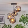 Ripoll Plafonnier, Boule lumineuse Fumé, 4 lumières