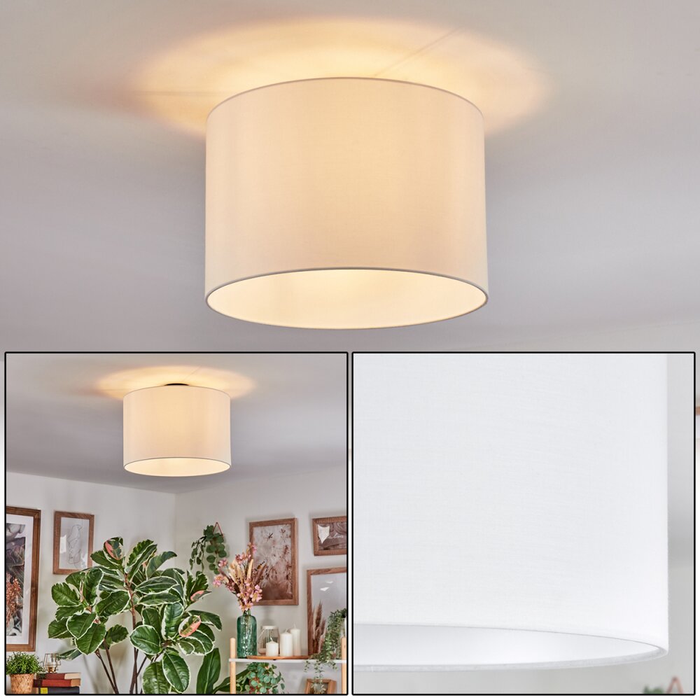 Soungou Plafonnier Blanc, 1 lumière main product photo