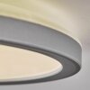 Simonstorp Plafonnier, Panel LED Argenté, Blanc, 1 lumière