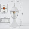Naofe Borne lumineuse, Eclairage de chemin Blanc, 1 lumière