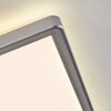Simonstorp Plafonnier, Panel LED Argenté, Blanc, 1 lumière