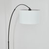 Bassagoda Lampadaire Chrome, Noir, 1 lumière