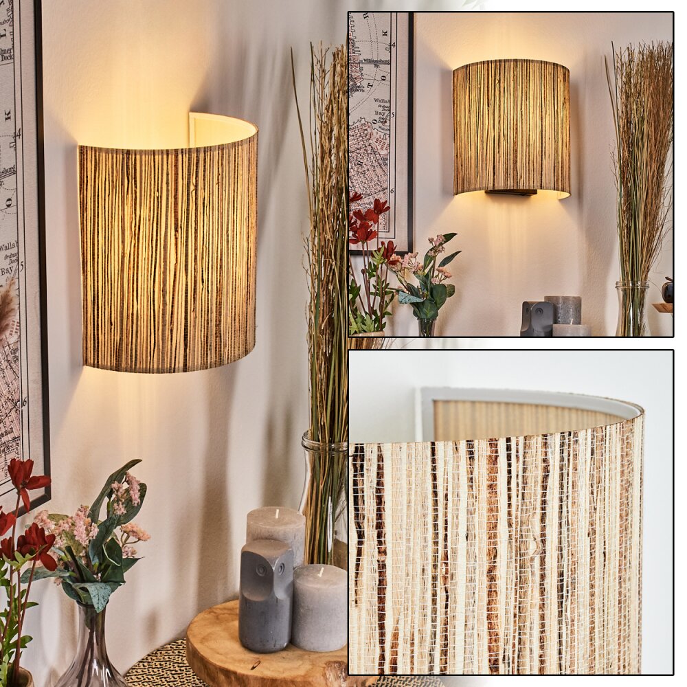 Viadores Luminaire Up & Down, Applique murale Noir, 1 lumière main product photo