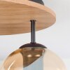 Koyoto Plafonnier, Boule lumineuse 40 cm Écru, Noir, 3 lumières