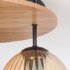Koyoto Plafonnier, Boule lumineuse 40 cm Écru, Noir, 3 lumières
