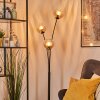 Koyoto Boule lumineuse, Lampadaire Ambre, Clair, 3 lumières