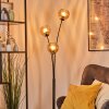 Koyoto Boule lumineuse, Lampadaire Ambre, 3 lumières