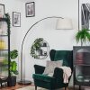 Bassagoda Lampadaire Chrome, Noir, 1 lumière