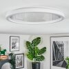 Xarel Plafonnier, Panel LED Blanc, 1 lumière