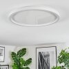 Xarel Plafonnier, Panel LED Blanc, 1 lumière