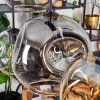 Ripoll Suspension, Boule lumineuse, Suspension Ambre, Clair, Fumé, 6 lumières