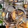 Ripoll Suspension, Boule lumineuse, Suspension Ambre, Clair, Fumé, 6 lumières