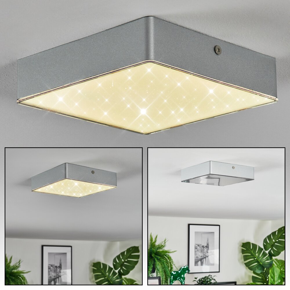 Elmar Plafonnier, Panel LED Argenté, 1 lumière main product photo