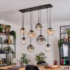 Gastor Suspension, Boule lumineuse, Suspension Ambre, Clair, Fumé, 8 lumières