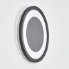 Gelan Applique murale LED Noir, Blanc, 1 lumière