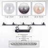 Koyoto Suspension, Boule lumineuse, Suspension Ambre, Clair, Fumé, 5 lumières