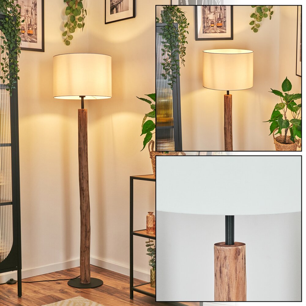 Bassagoda Lampadaire Écru, Noir, 1 lumière main product photo