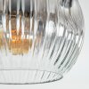 Ripoll Plafonnier, Boule lumineuse Ambre, Clair, Fumé, 5 lumières