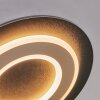 Lidor Plafonnier LED Noir, 1 lumière