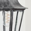 Lignac Lampe murale d´extérieur, Applique murale Noir, Argenté, 1 lumière