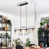 Koyoto Suspension, Boule lumineuse, Suspension Ambre, Clair, 4 lumières