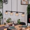 Koyoto Suspension, Boule lumineuse, Suspension Ambre, Clair, 4 lumières