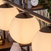 Gastor Suspension, Boule lumineuse, Suspension Blanc, 4 lumières