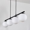 Gastor Suspension, Boule lumineuse, Suspension Blanc, 4 lumières