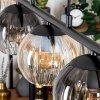 Koyoto Suspension, Boule lumineuse, Suspension Ambre, Clair, Fumé, 5 lumières